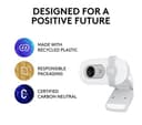 Logitech Brio 100 Full HD 1080p Webcam - White thumbnail 9