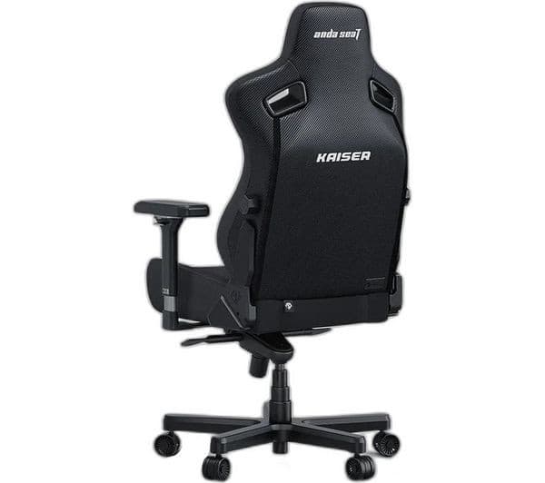 AndaSeat Kaiser 3 Premium Gaming Chair - XL, Carbon Black Linen Fabric - Image 3