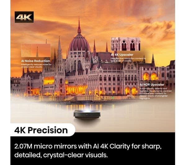 HISENSE PT1TUK 4K Laser TV Projector - Image 8