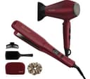 REVAMP Forever Love Hair Dryer & Straightener Gift Set - Deep Merlot thumbnail 1