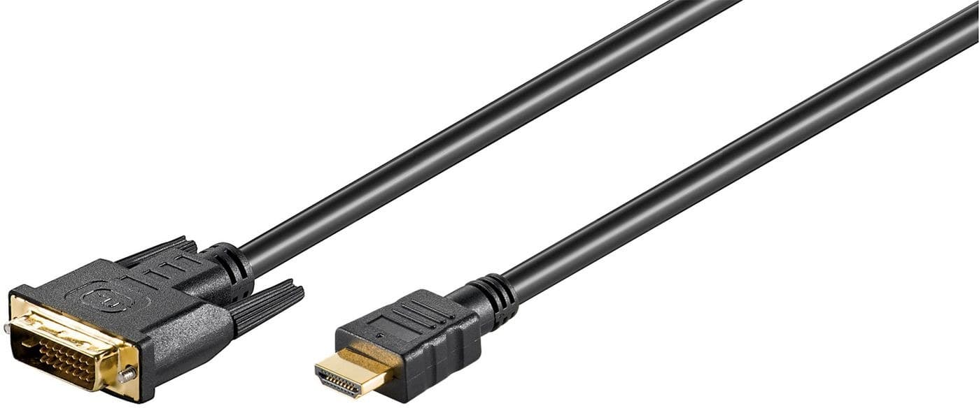 Microconnect HDMI to DVI-D (24+1) Dual-Link Cable 1m