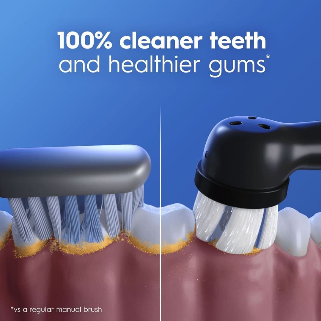 Oral-B iO Series 3 Electric Toothbrush Black - Image 2