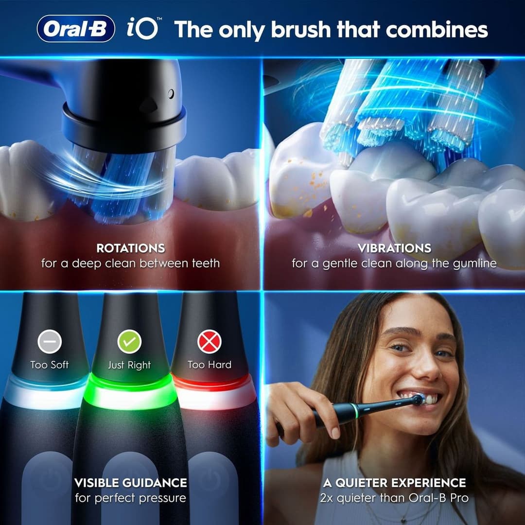 Oral-B iO Series 3 Electric Toothbrush Black - Image 4