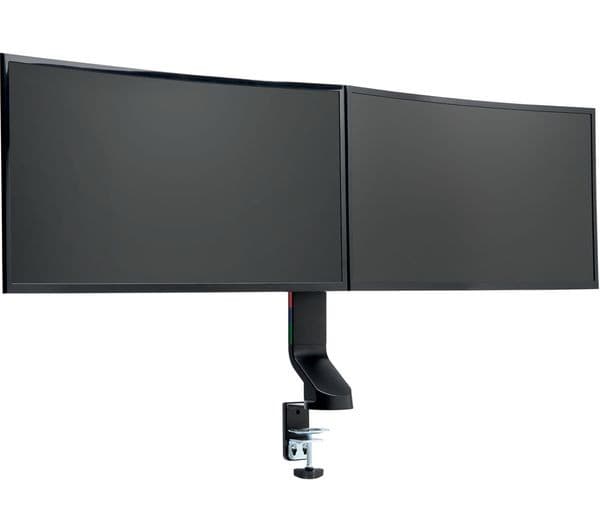 KENSINGTON SmartFit Space-Saving K55513WW Dual Arm Tilt & Swivel 27" Monitor Desk Mount - Image 6