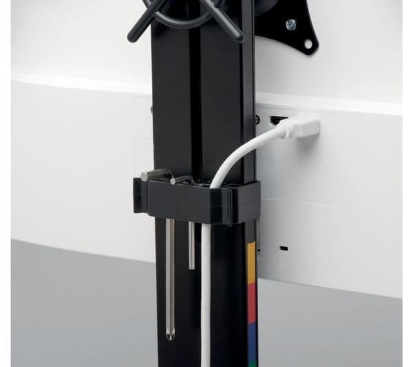 KENSINGTON SmartFit Space-Saving K55513WW Dual Arm Tilt & Swivel 27" Monitor Desk Mount - Image 8