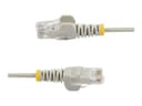 StarTech Slim LSZH CAT6 Snagless Patch Cable 2m - Grey (N6PAT200CMGRS) thumbnail 2