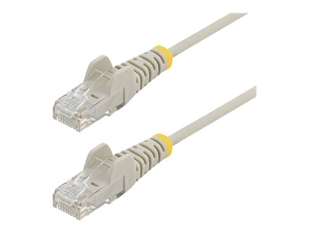 StarTech Slim LSZH CAT6 Snagless Patch Cable 2m - Grey (N6PAT200CMGRS) - Image 3
