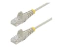 StarTech Slim LSZH CAT6 Snagless Patch Cable 2m - Grey (N6PAT200CMGRS) thumbnail 3