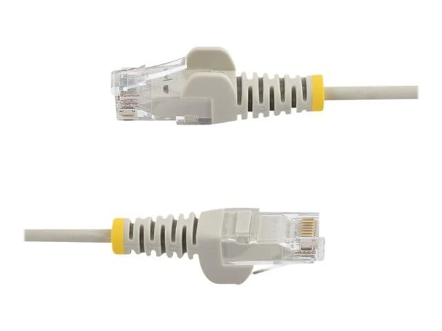 StarTech Slim LSZH CAT6 Snagless Patch Cable 2m - Grey (N6PAT200CMGRS) - Image 4