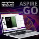 Acer Aspire Go 14 Intel N150 8GB 128GB Laptop Silver thumbnail 2