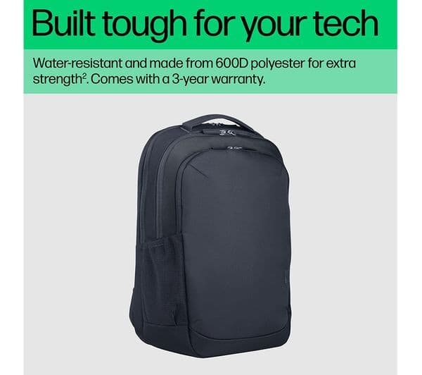 HP Everyday 16" Laptop Backpack Odyssey Grey - Image 6
