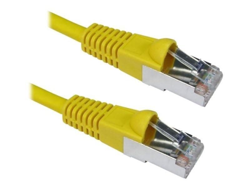 Cables Direct CDL 2m Cat6a Patch Cable - Yellow - Image 1