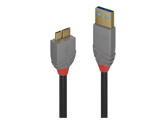 Lindy Anthra Line USB Cable USB Type A to Micro-USB 50cm - Image 2