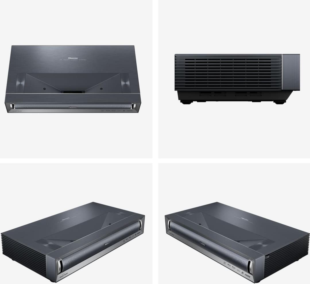 Hisense PX3-PRO Ultra short throw projector 2700 ANSI lumens DLP UHD 4K (3840x2160) Black, Dark Grey - Image 4