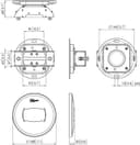 Vogel's PUC 1065 Ceiling Plate, Turn Wall Mount for Flat Screen Turn 360° 160 Kg thumbnail 5