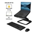 FELLOWES Hana LT Laptop Stand - Black thumbnail 3