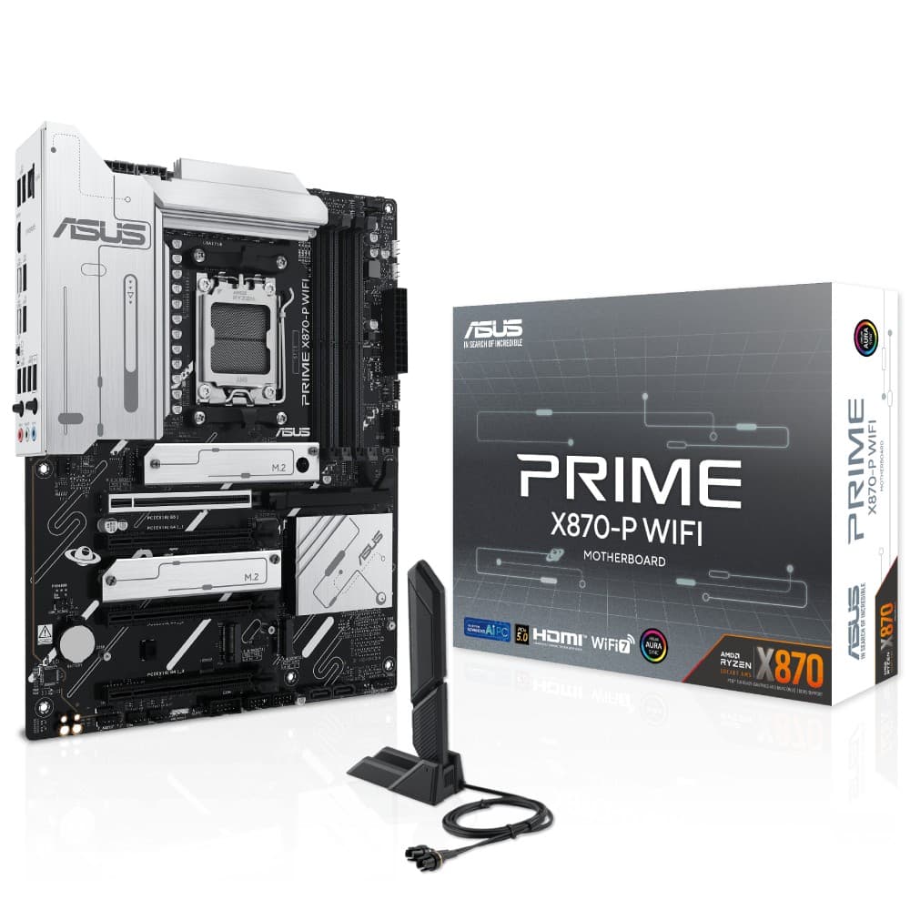 ASUS PRIME X870-P WIFI AMD X870AM5 ATX Motherboard - Image 1