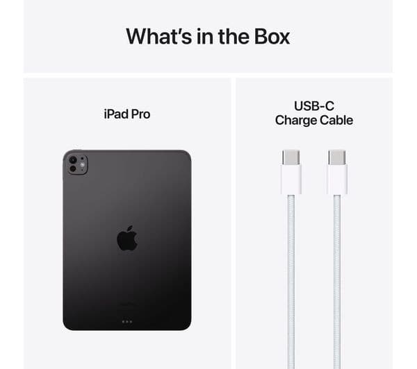 Apple iPad Pro 11 Inch 2024 2TB WiFi Tablet - Space Black - Image 2