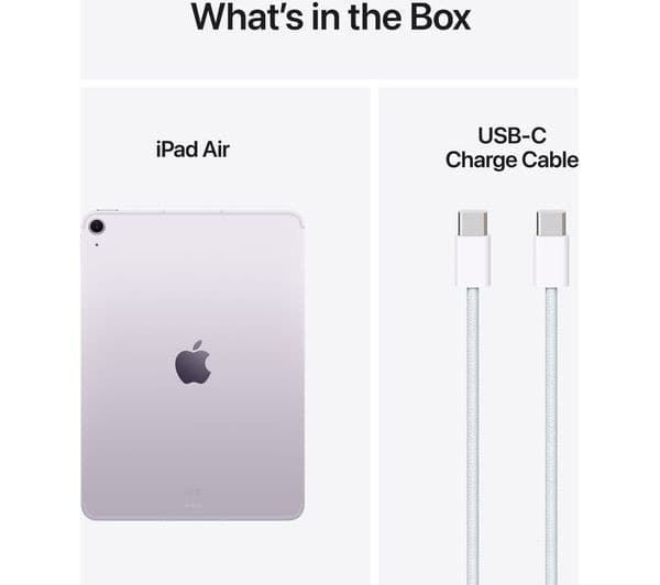 Apple iPad Air 13-inch (M3) Wi-Fi + Cellular 1TB - Purple - Image 2