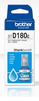 Brother BTD180C Cyan Genuine Ink Bottle thumbnail 1