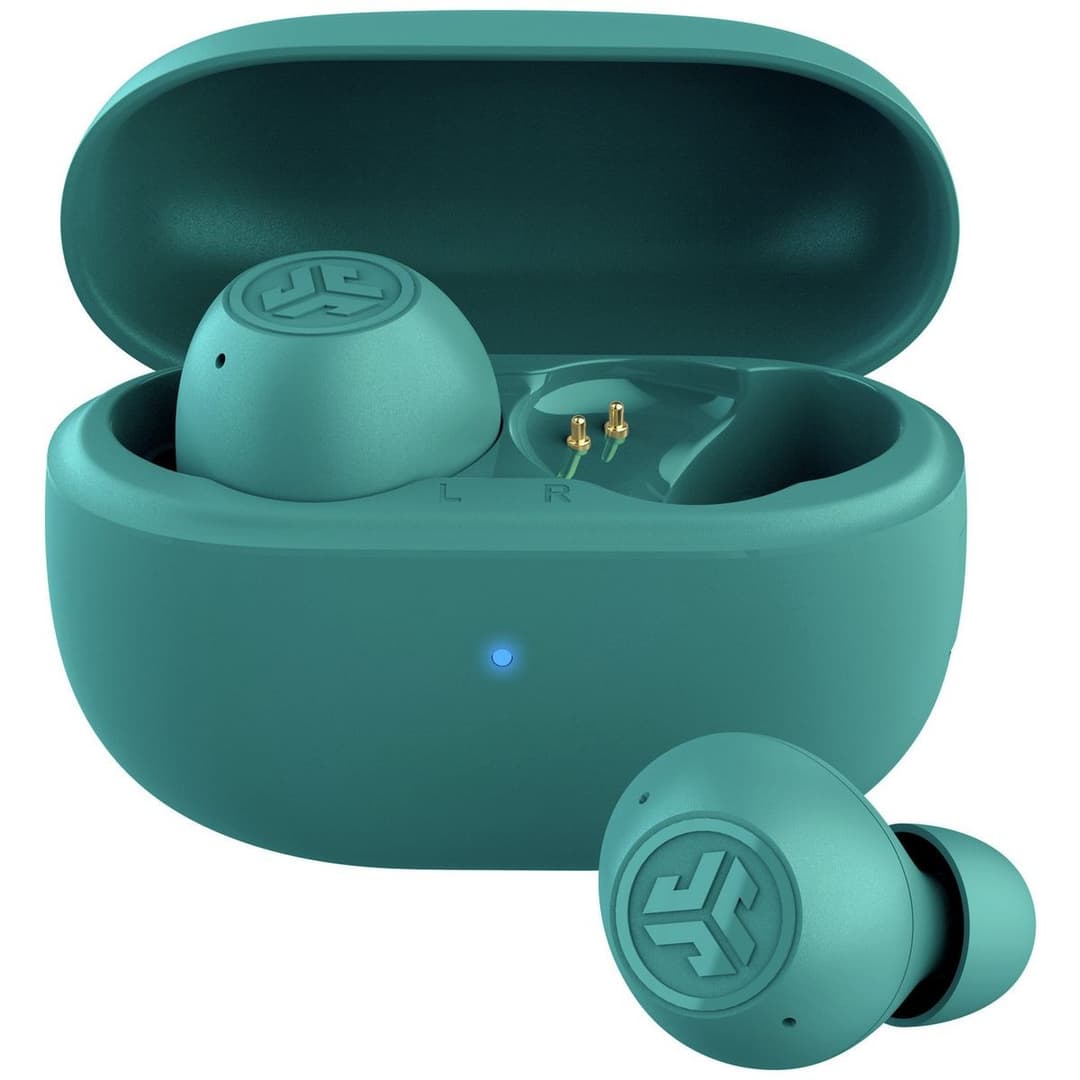 JLab Go Pop ANC True Wireless Earbuds - Teal - Image 1