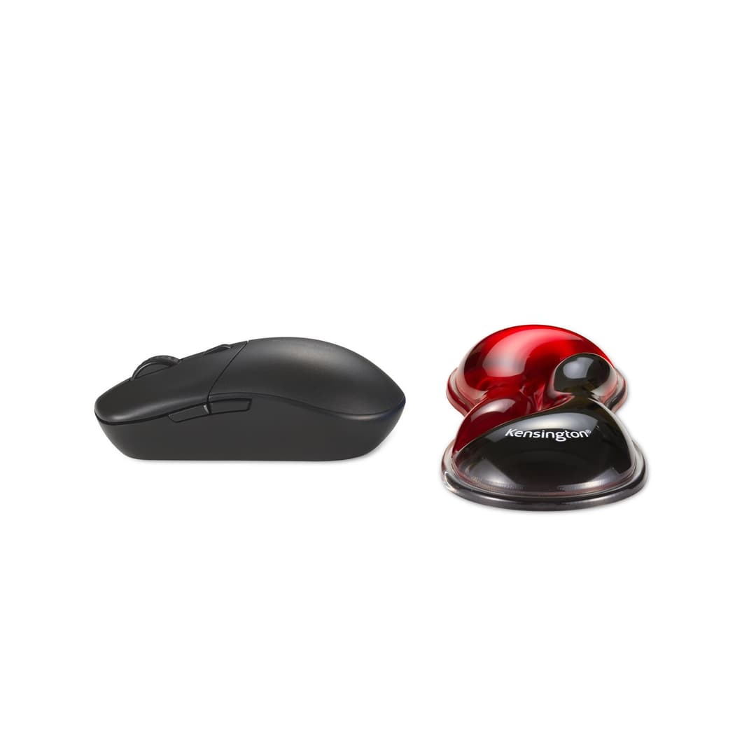Kensington Slim Duo Gel Mouse/Trackball Wrist Rest -Red - Image 4
