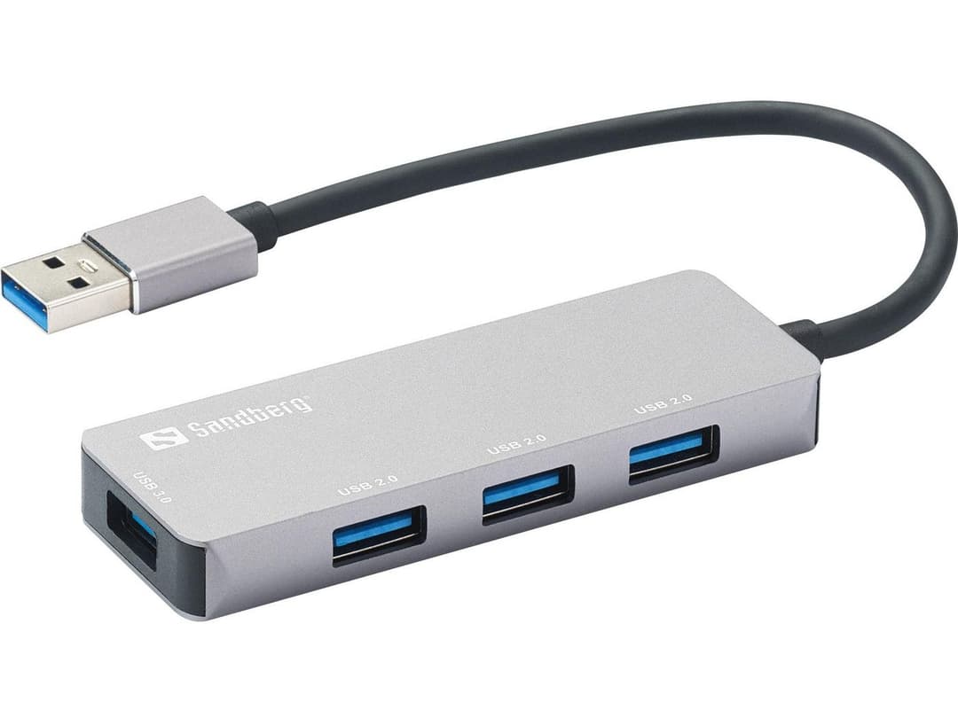 USB-A Hub 1xUSB3.0+3x2.0 SAVER - Image 1