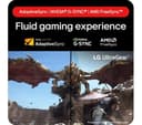 LG UltraGear 27GS85Q-B.AEK Quad HD 27" Nano IPS Gaming Monitor - Dark Grey thumbnail 4