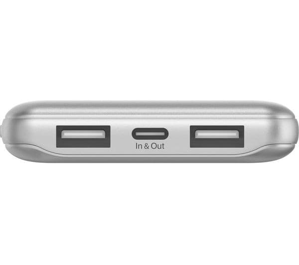 Belkin 10000 mAh Power Bank Silver - Image 4