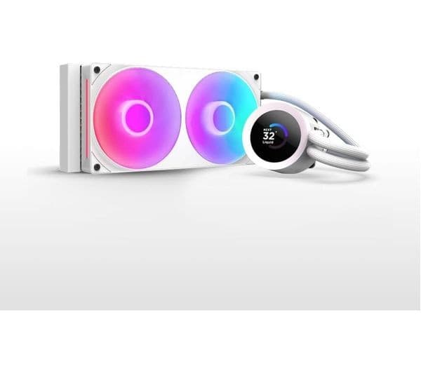 NZXT Kraken Plus 240 CPU Cooler White - Image 1