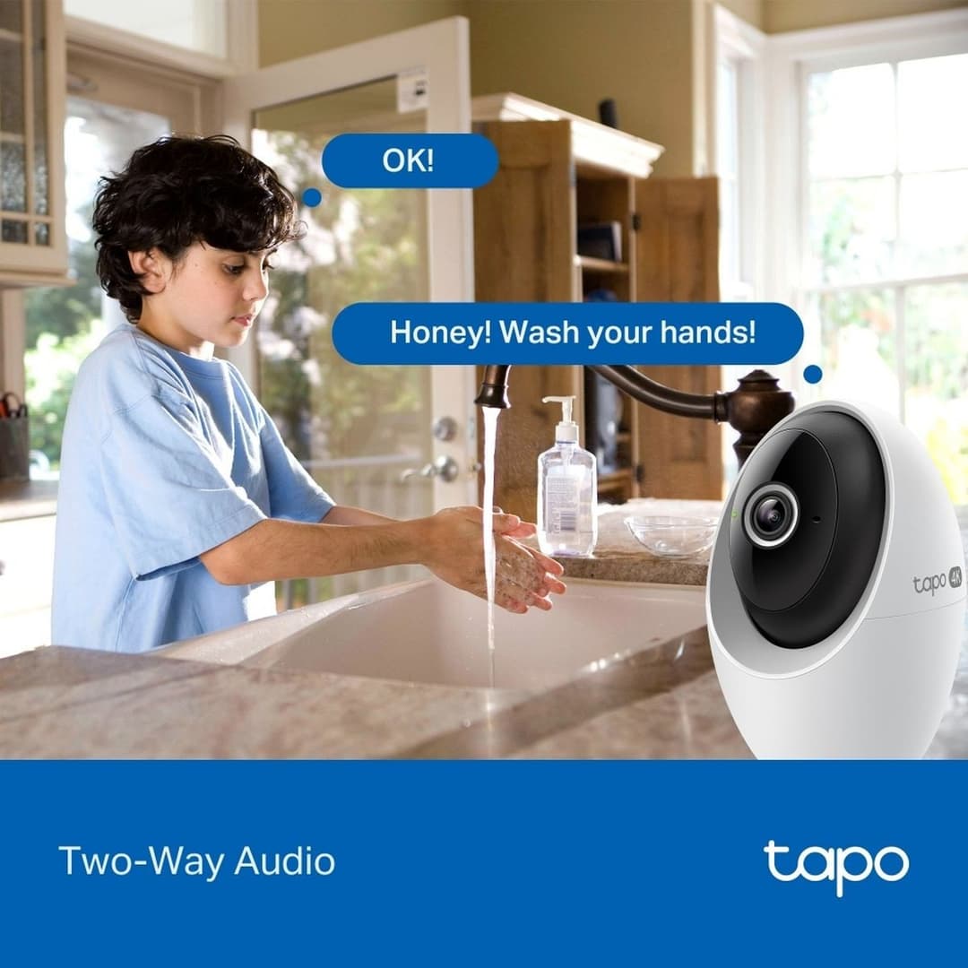 Tapo C260 4K 8MP Pan/Tilt AI Home Security Wi-Fi Camera - Image 10
