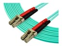 StarTech OM4 Duplex Multimode Fibre Patch Cable LC to LC Aqua 7m thumbnail 3