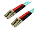 StarTech OM4 Duplex Multimode Fibre Patch Cable LC to LC Aqua 7m thumbnail 4