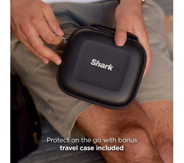 SHARK ChillPill FA025UK 3-in-1 Portable Fan Mist & InstaChill Cooling System with Travel Case - Midnight - Image 9