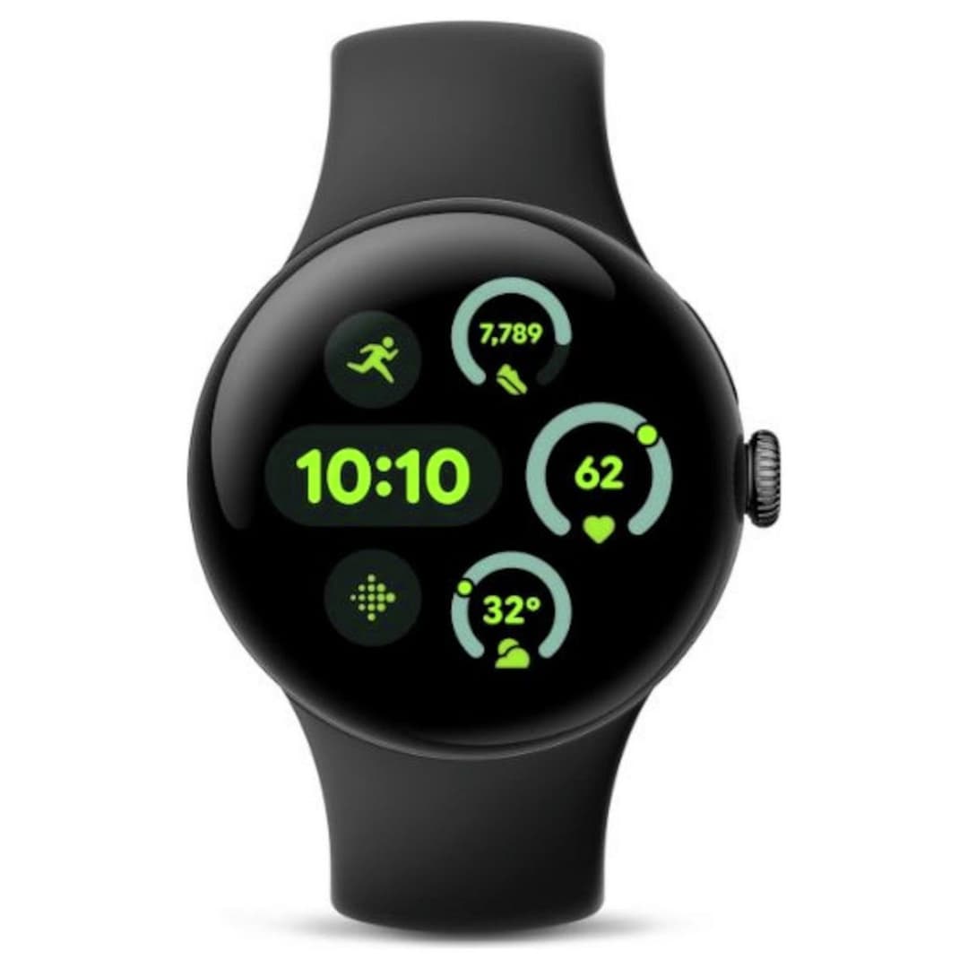 Google Pixel Watch 3 41mm Wi-Fi Smart Watch - Black - Image 2