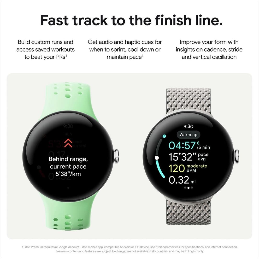 Google Pixel Watch 3 41mm Wi-Fi Smart Watch - Black - Image 7