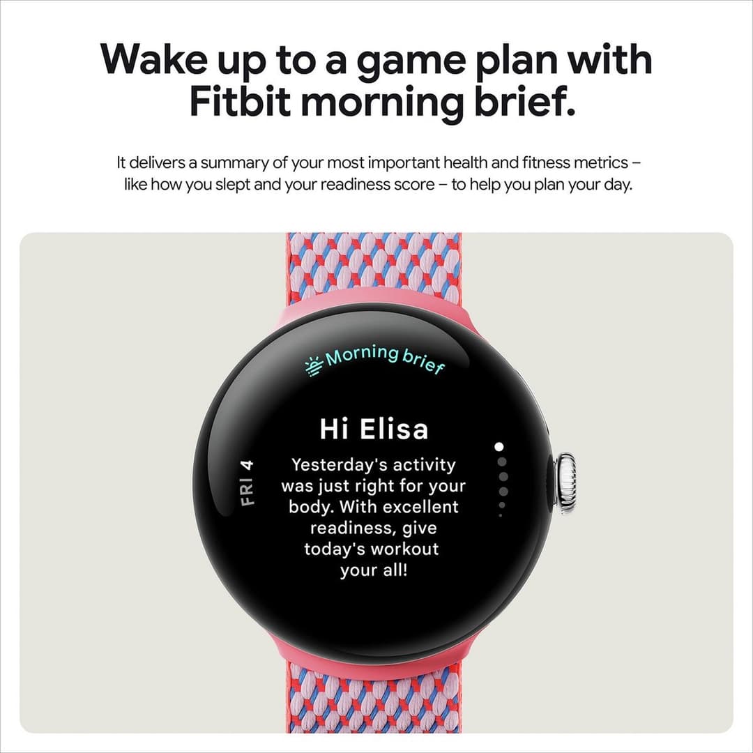 Google Pixel Watch 3 41mm Wi-Fi Smart Watch - Black - Image 9