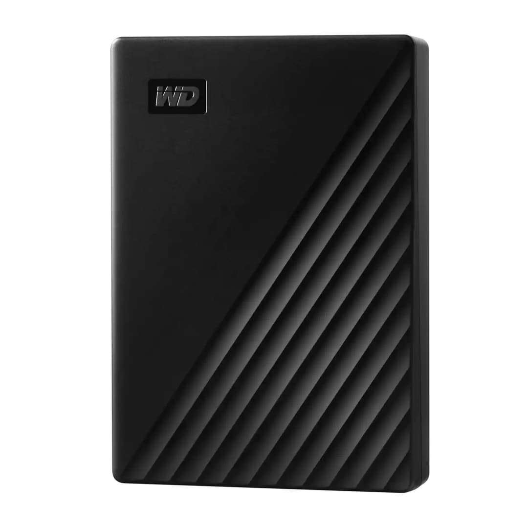 Western Digital My Passport 6 TB Portable External Hard Drive (WDBR9S0060BBK-WESN), 2.5", Micro-USB B, USB 3.2 Gen 1 (3.1 Gen 1), Black - Image 1