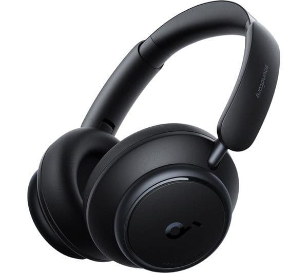 Soundcore Space Q45 Wireless Noise-Cancelling Over-Ear Headphones - Black - Image 1