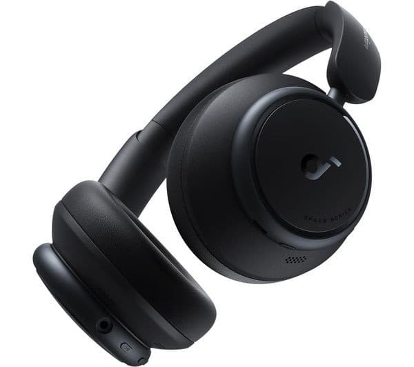 Soundcore Space Q45 Wireless Noise-Cancelling Over-Ear Headphones - Black - Image 6
