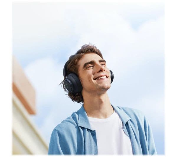 Soundcore Space Q45 Wireless Noise-Cancelling Over-Ear Headphones - Black - Image 10