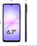 Samsung Galaxy A07 4G 64GB 4GB RAM Dual SIM Smartphone - Black thumbnail 4