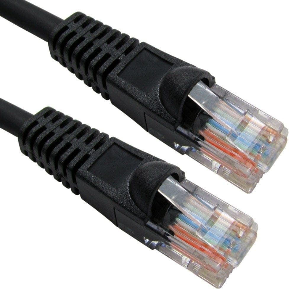 Cables Direct b5lz-203 K 3 m CAT5E U/UTP (UTP) schwarz Netzwerk-Kabel – Netzwerk-Kabel (3 m, Cat5e, U/UTP (UTP), RJ-45, RJ-45, schwarz)