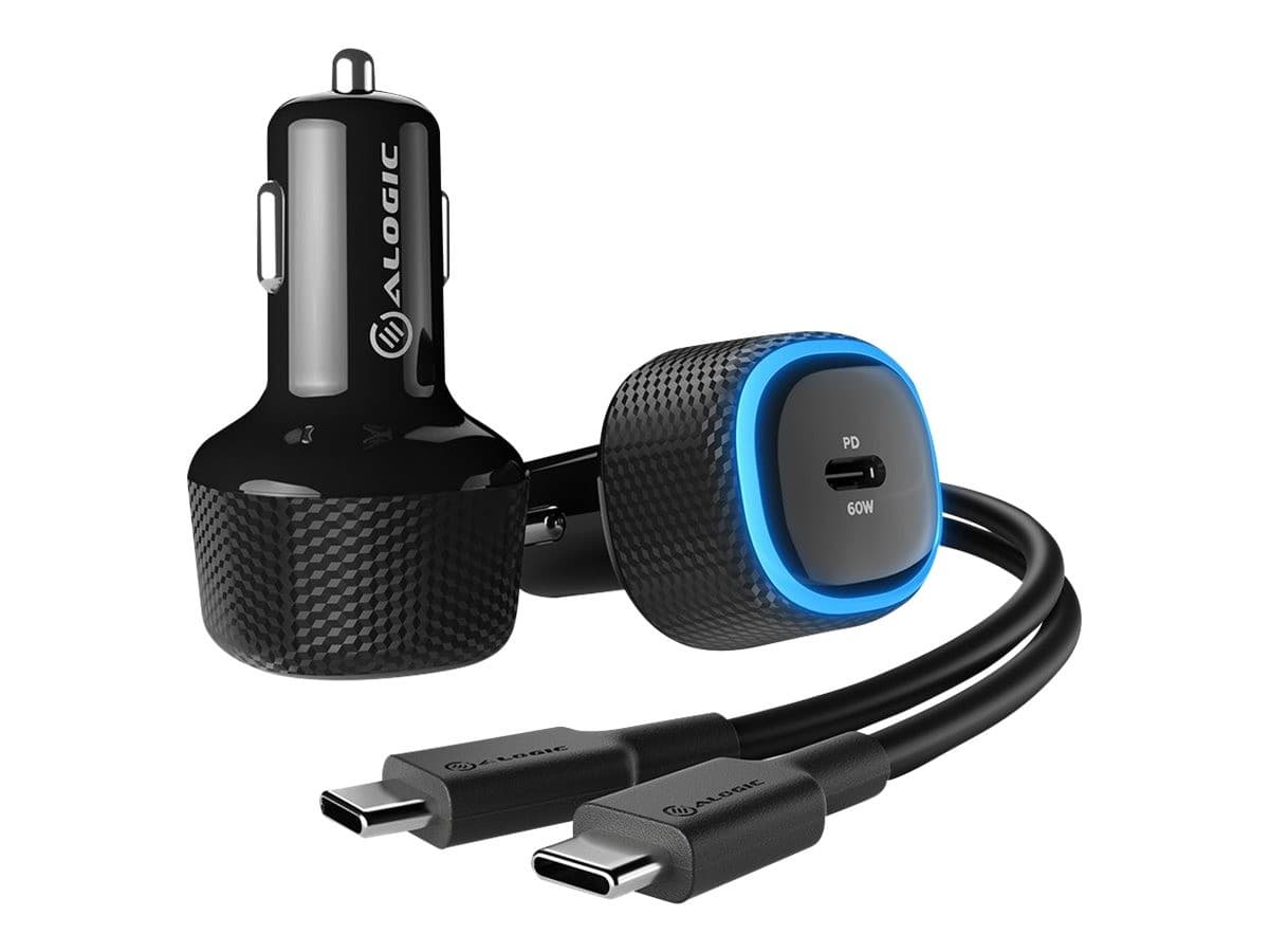 Alogic Rapid Car Power Adapter 60W USB-C