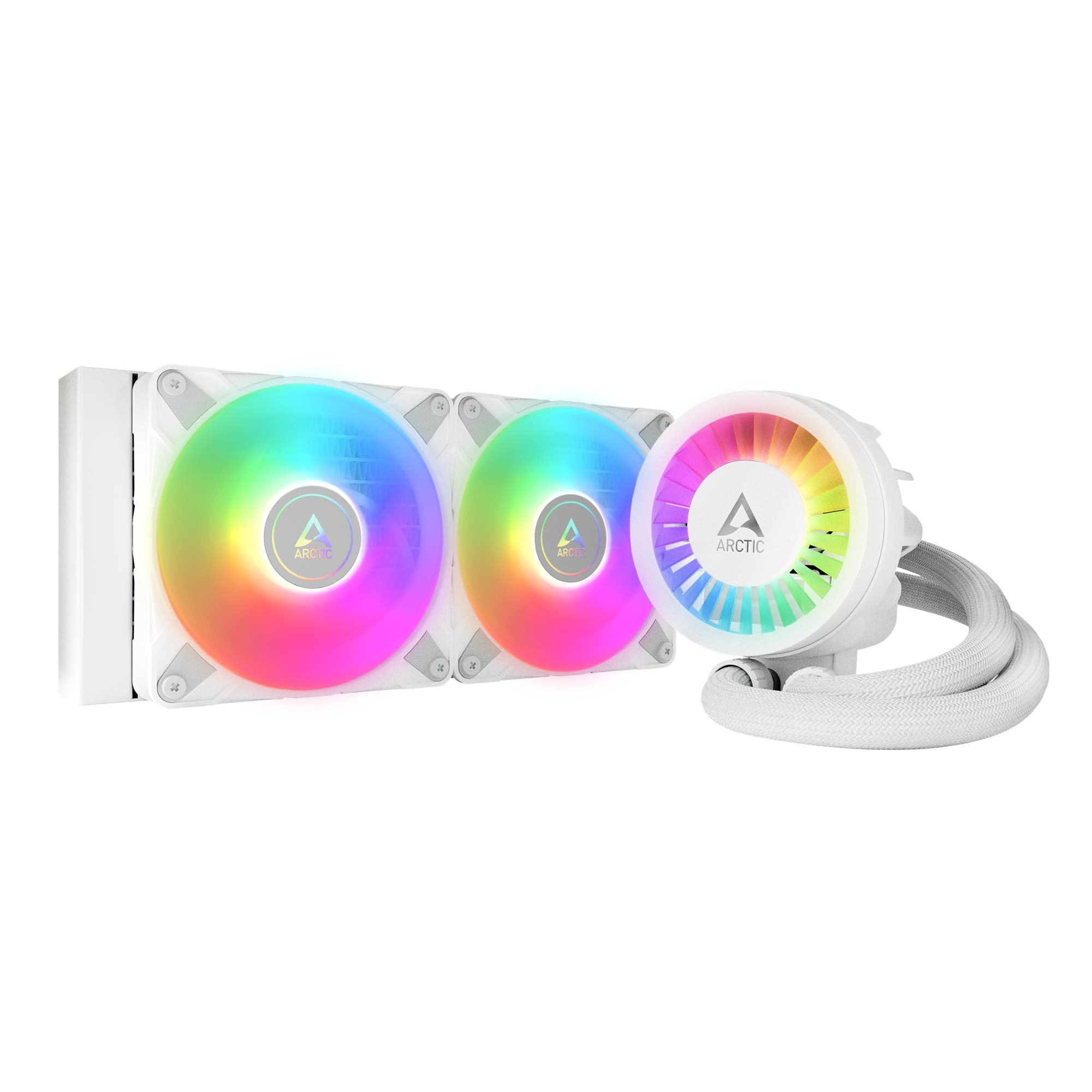 Arctic Liquid Freezer III 240 ARGB Intel/AMD AIO Liquid Cooler - White
