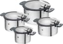 ZWILLING Simplify Cookware Set 4-Piece - Silver and Black thumbnail 1