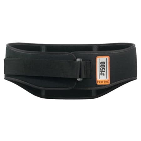 Ergodyne ProFlex® 1500 Weight Lifters Style Back Support Brace  Black  S - Image 4