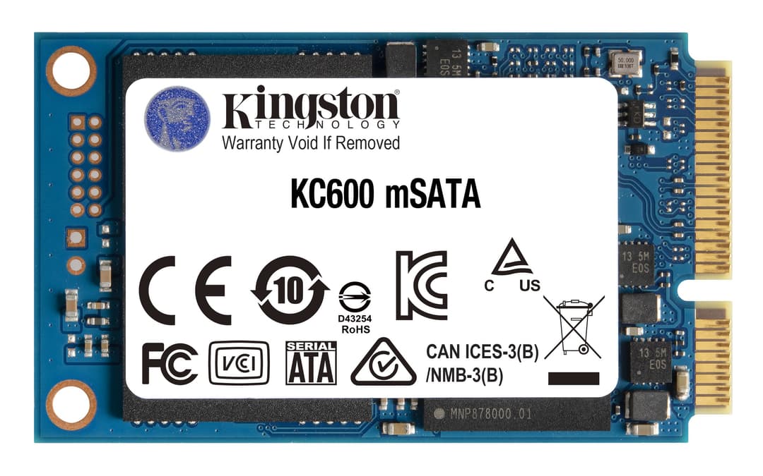 Kingston Technology KC600 mSATA 512 GB Serial ATA III 3D TLC - Image 1