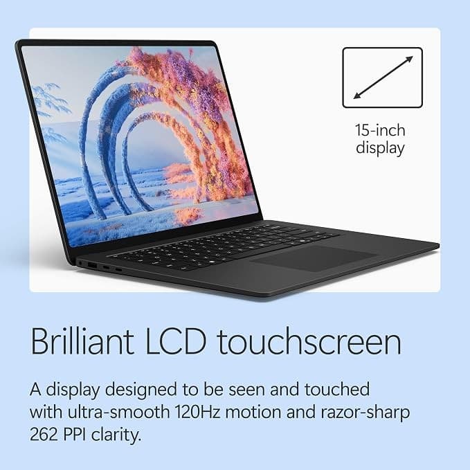 Microsoft Surface Laptop 15-inch (8th Edition) Snapdragon X2 Elite 16GB 1TB Copilot+ PC - Black - Image 2