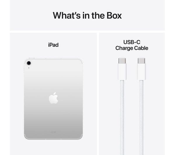 Apple iPad 11" (2025) 128GB Wi-Fi + Cellular Silver - Image 8